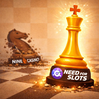 🔥NineCasino endet. Sichern Sie sich bis zu 1 500 € und 250 Freispiele bei dem neuen NeedforSlots!
