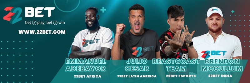 ambasadoři 22BET