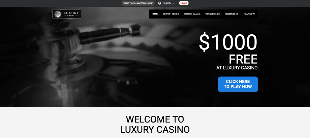luxury casino web