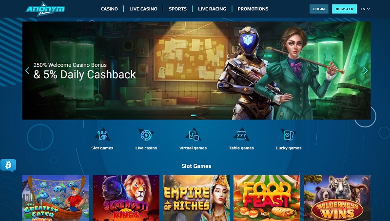Anonym Bet casino