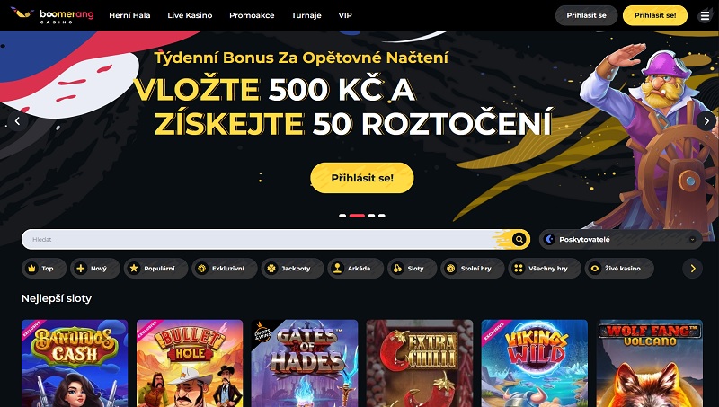 Boomerang Casino Bonuses