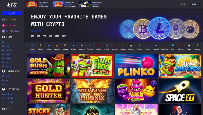 Kryptoměnové LTC casino