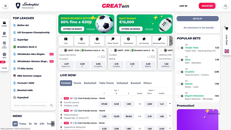 Sázková kancelář GreatWin