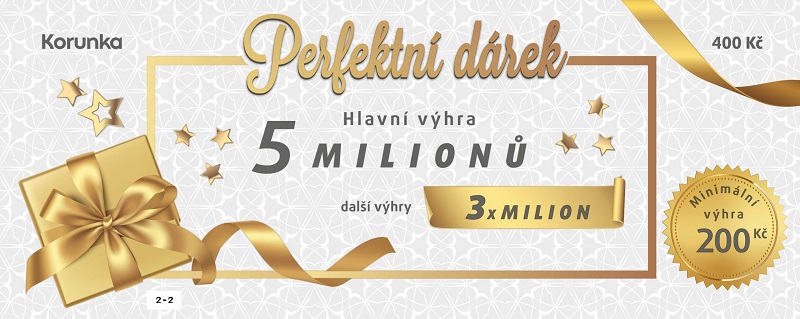 perfektní dárek nesetřený los