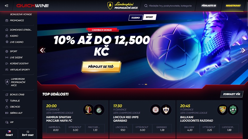 QuickWin bookmaker