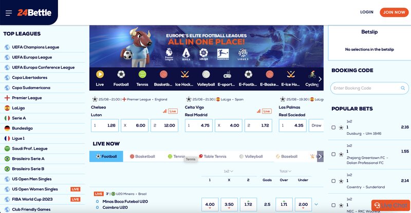 24Bettle bookmaker