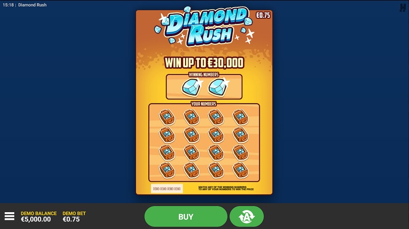 Diamond Rush online los