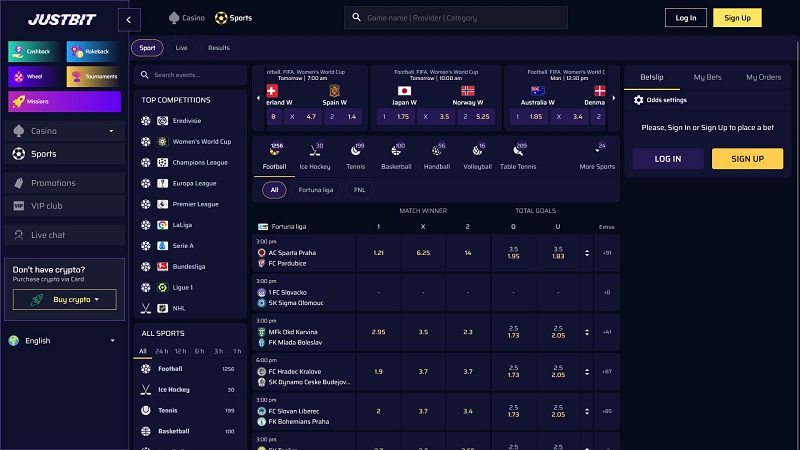 JustBit sázková kancelář