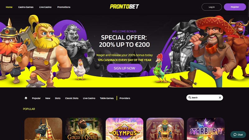 ProntoBet casino