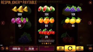 Respin Joker náhled hry