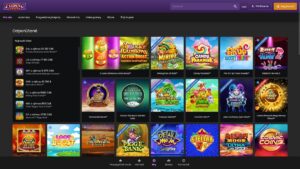 Náhled webových stránek online casina Zodiac casino