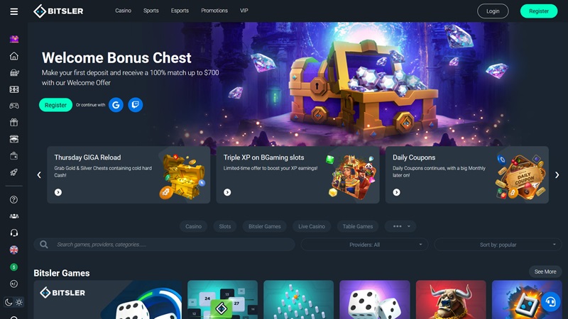 Online casino Bitsler