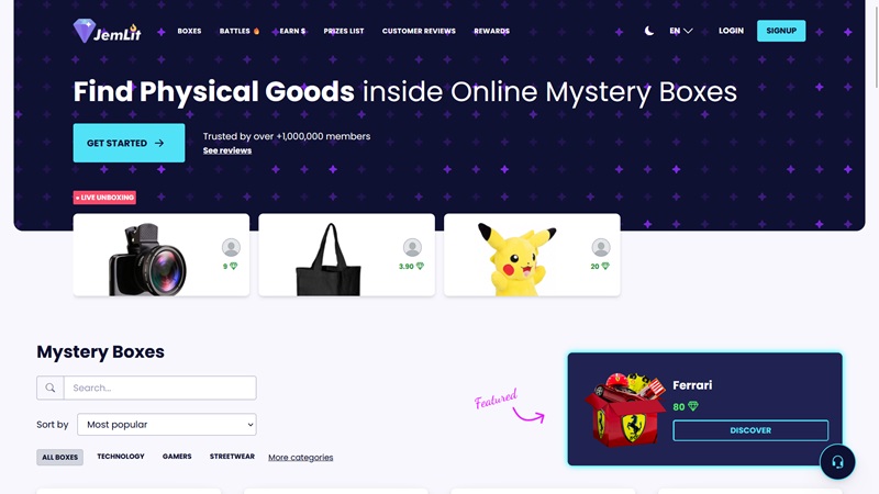 Webová stránka JemLit