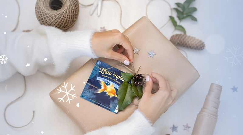 Stírací los Zlatá šupina