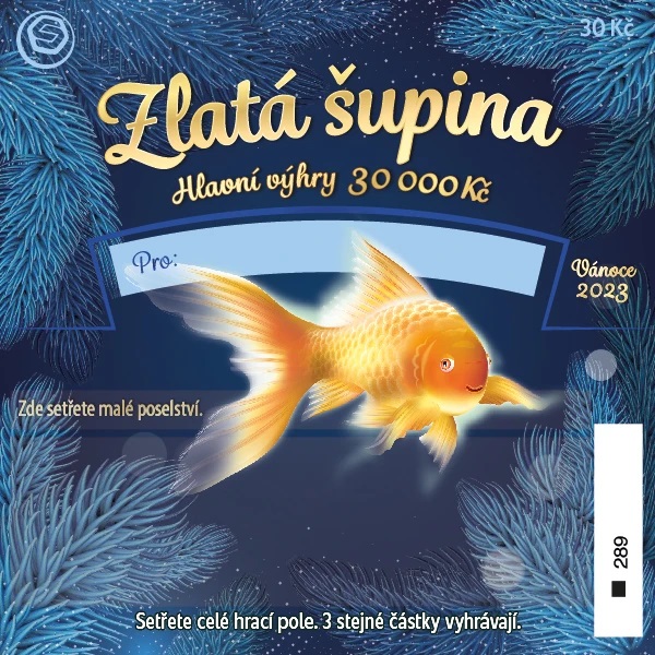 Zlatá šupina nesetřený los