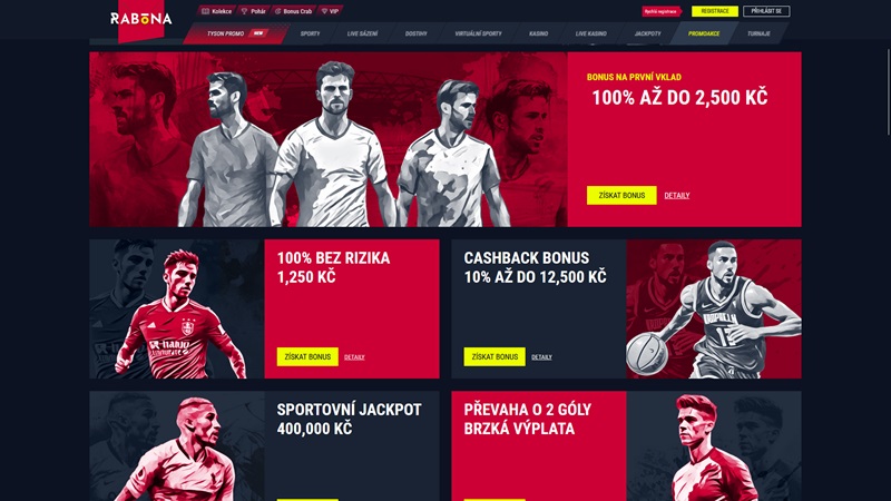 Bookmakers with bonus, Rabona