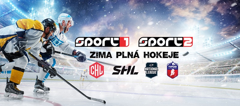 Zima plná hokeje na Sport TV