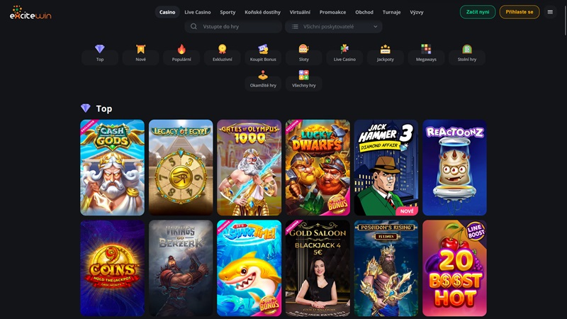 Excitewin casino automaty