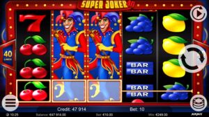Super Joker 40 náhled automatu