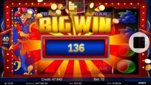 Super Joker 40 náhled automatu