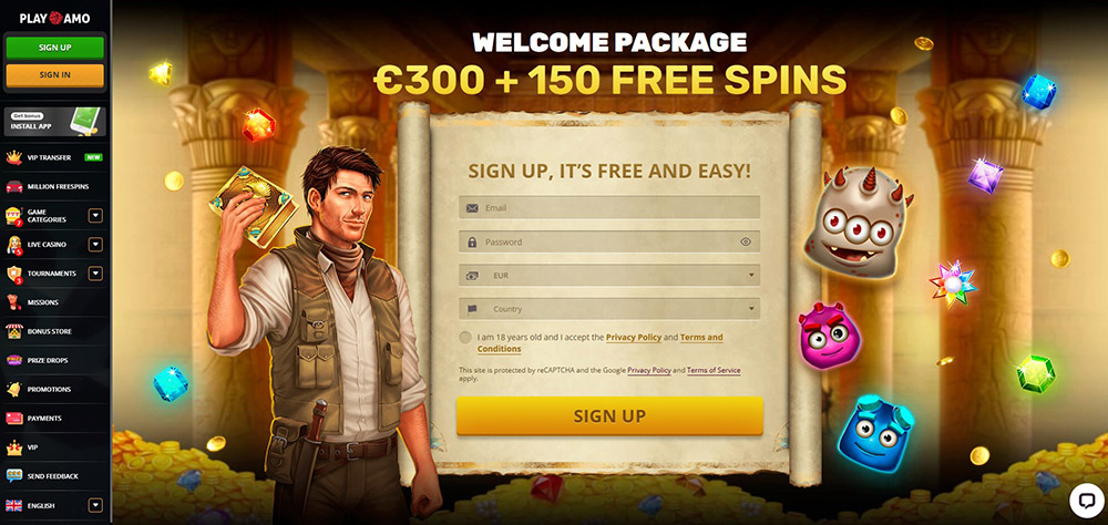 Playamo casino registrace [Kompletní návod na založení nového účtu]