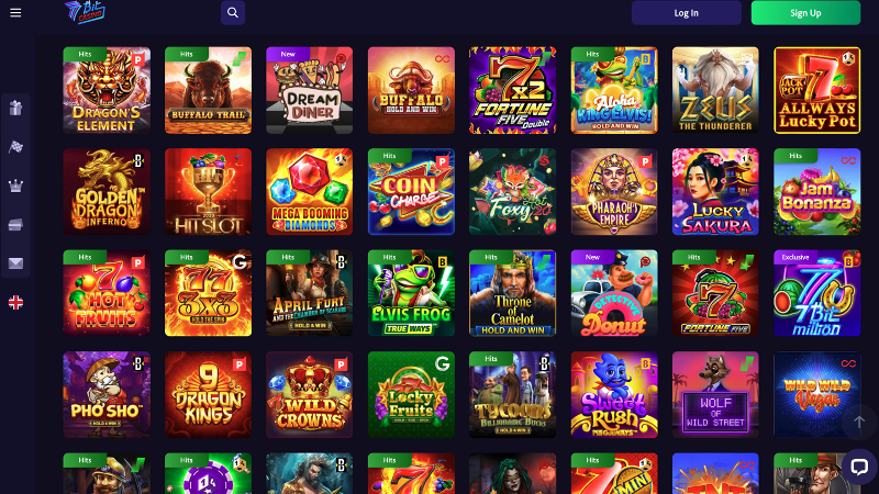 Webové prostředí online casina 7Bit Casino