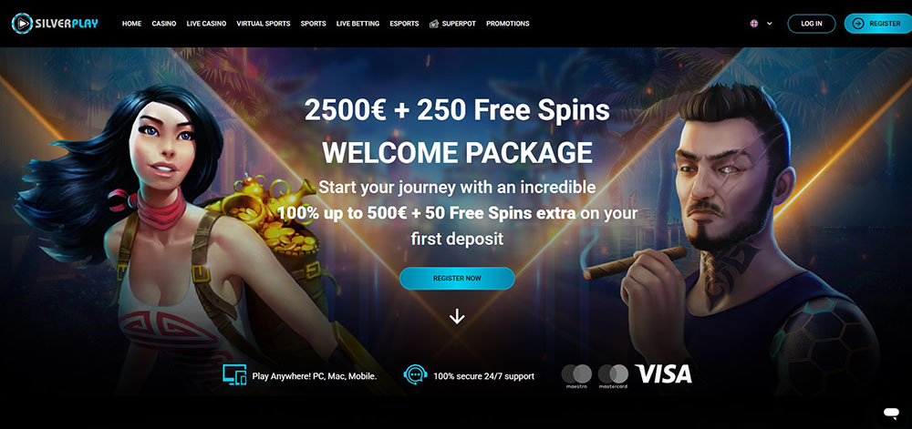 Silveplay casino úvod