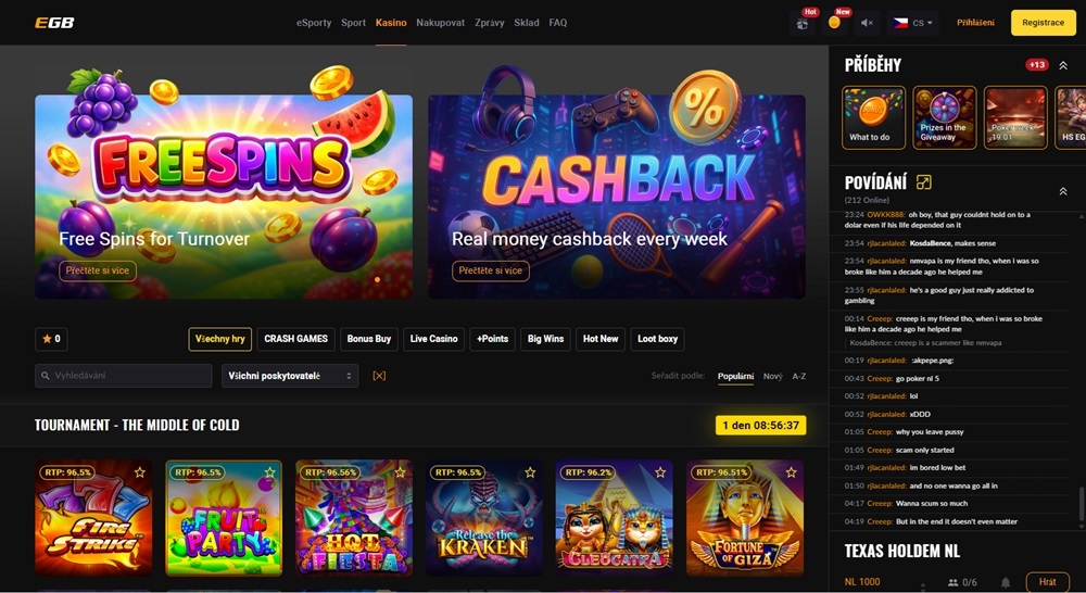 EGB casino úvodní