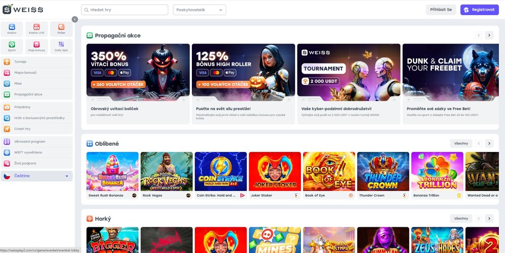 Weiss Casino – Startseite