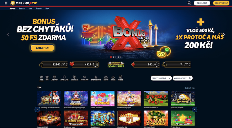 České online casino MerkurXtip