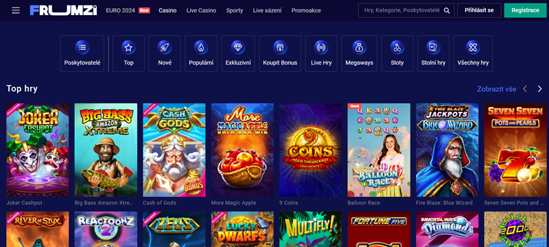 Frumzi casino página de inicio