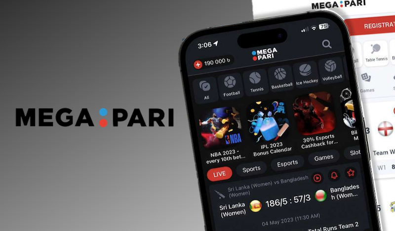 Megapari platform offers a mobile app
