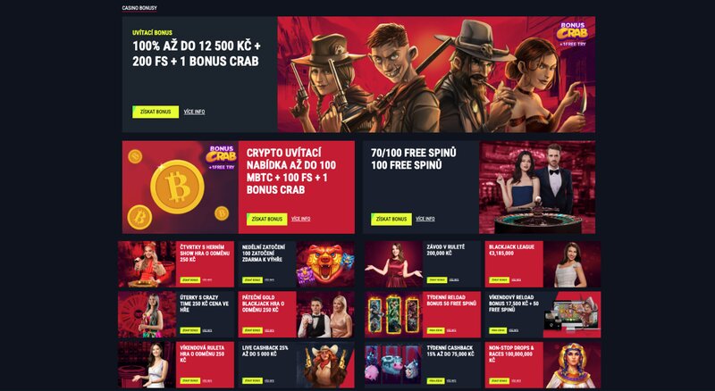 Rabona Casino Interface