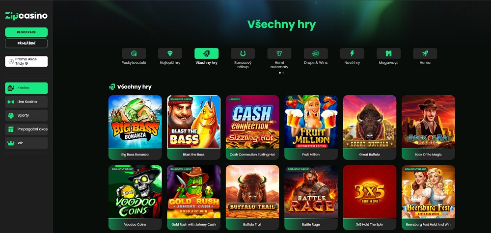 Zipcasino náhled