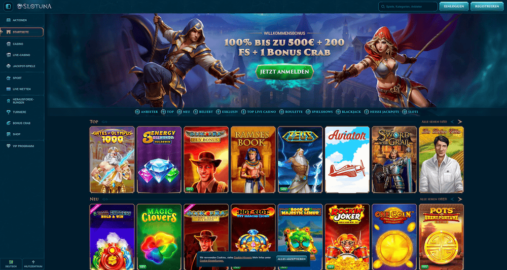 21242 Slotuna Casino DE