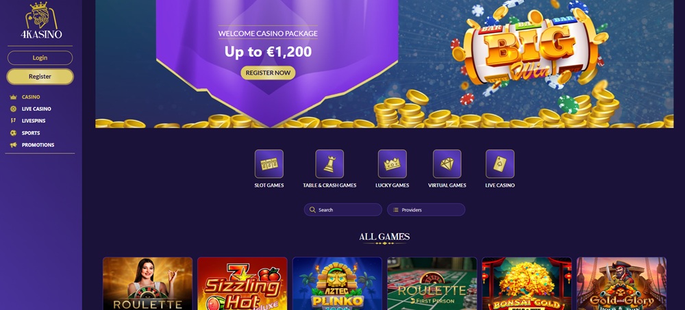 4kasino casino uvodni