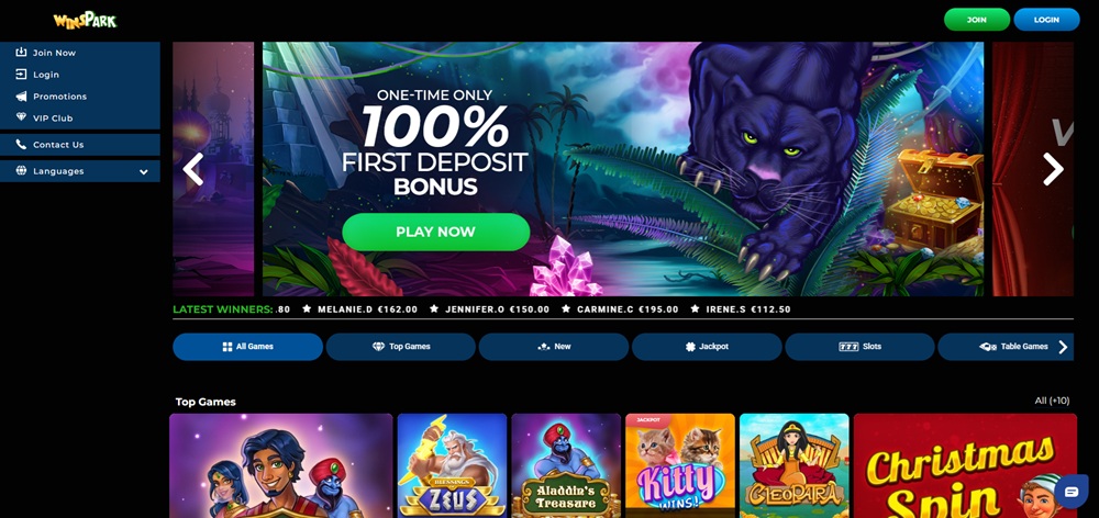 winspark casino uvodni