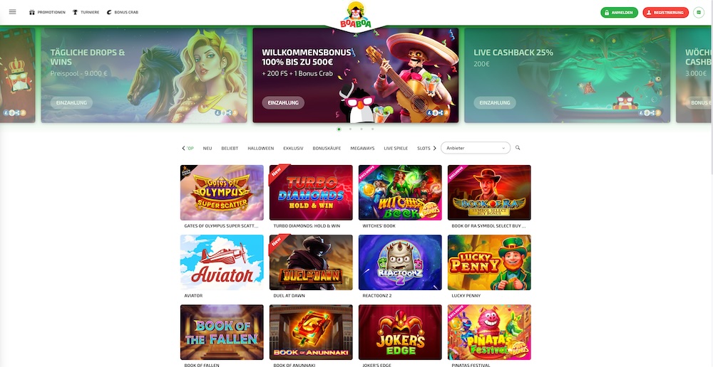 BoaBoa Spielautomaten