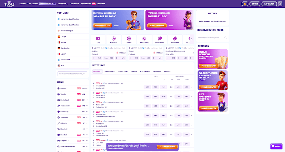 41773 SlotsPalace Wettbüro