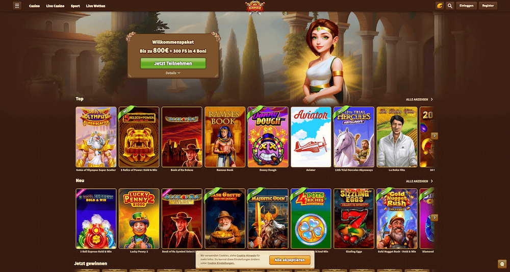 44826 My Empire Casino DE