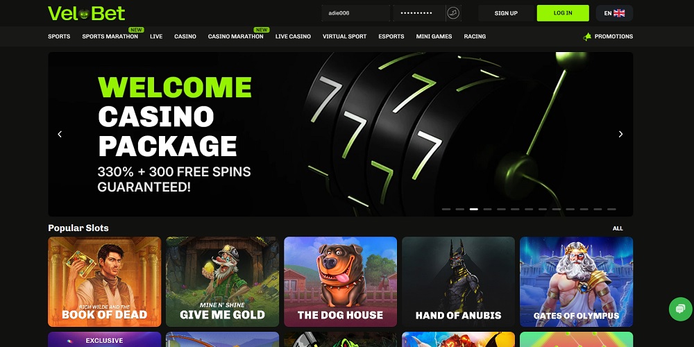 Velobet Casino Vorschau