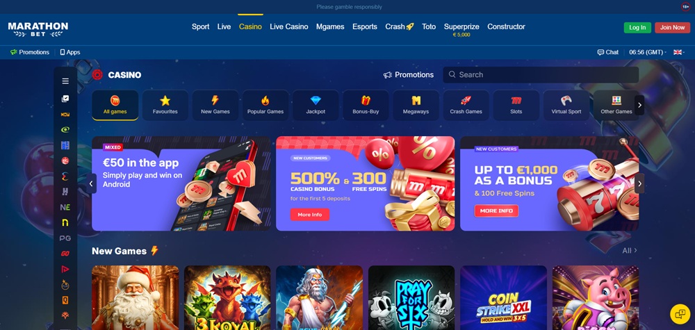 marathonbet casino uvodni