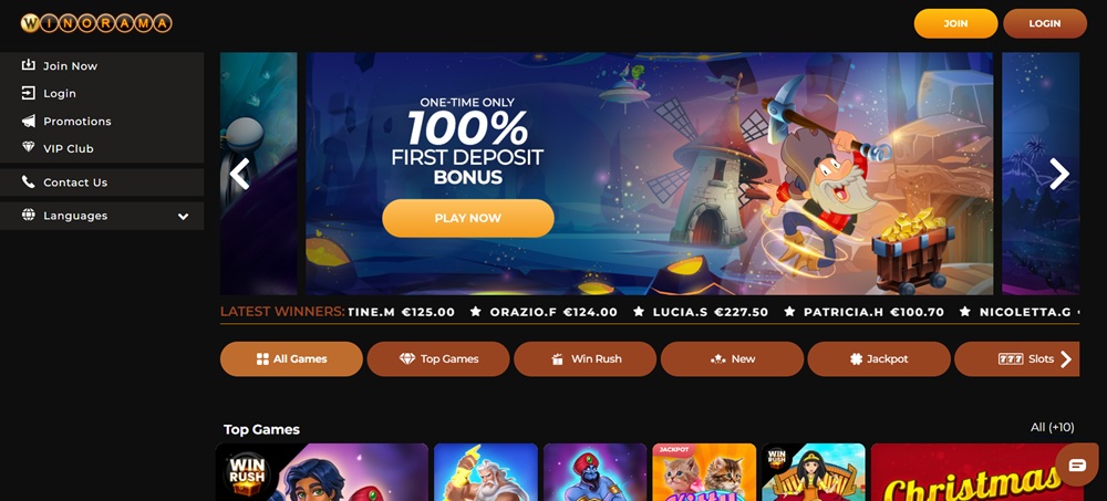 Registro en Winorama