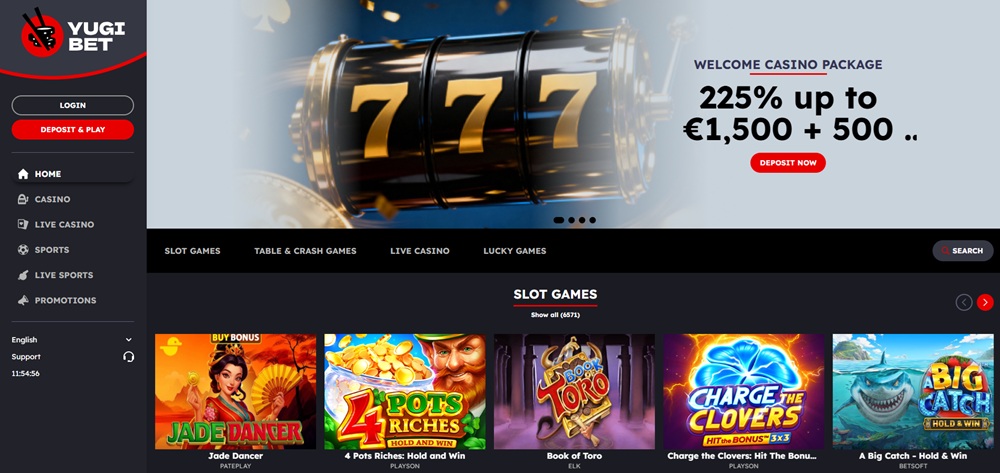 yugibet casino uvodni
