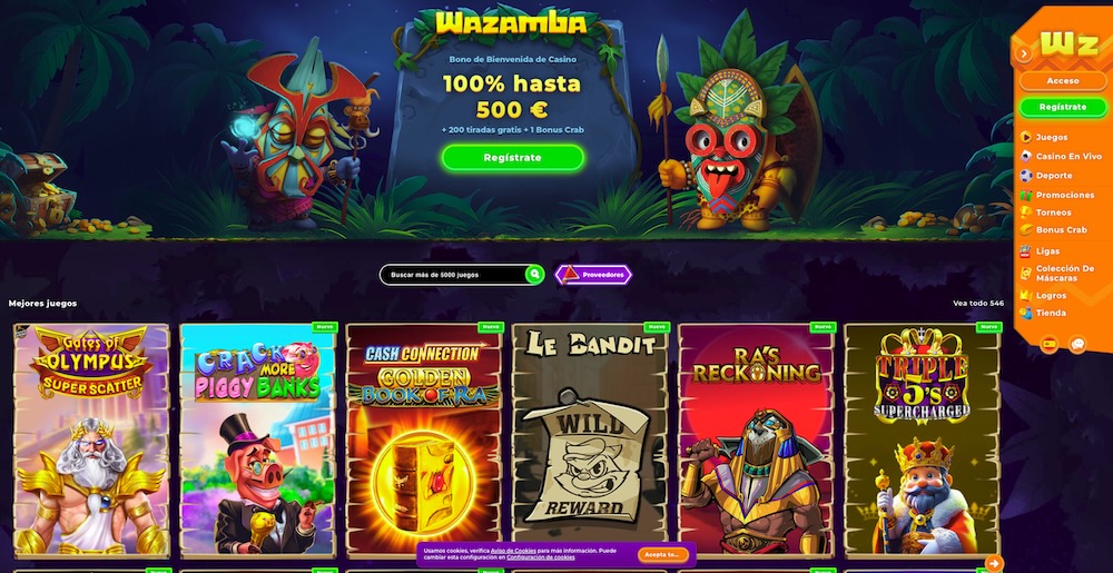 Wazamba Casino ES