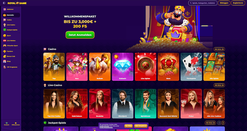 89220 Royal Game Casino DE