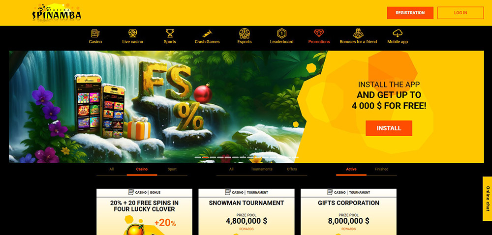 Spinamba bonusy [Přehled TOP bonusů]