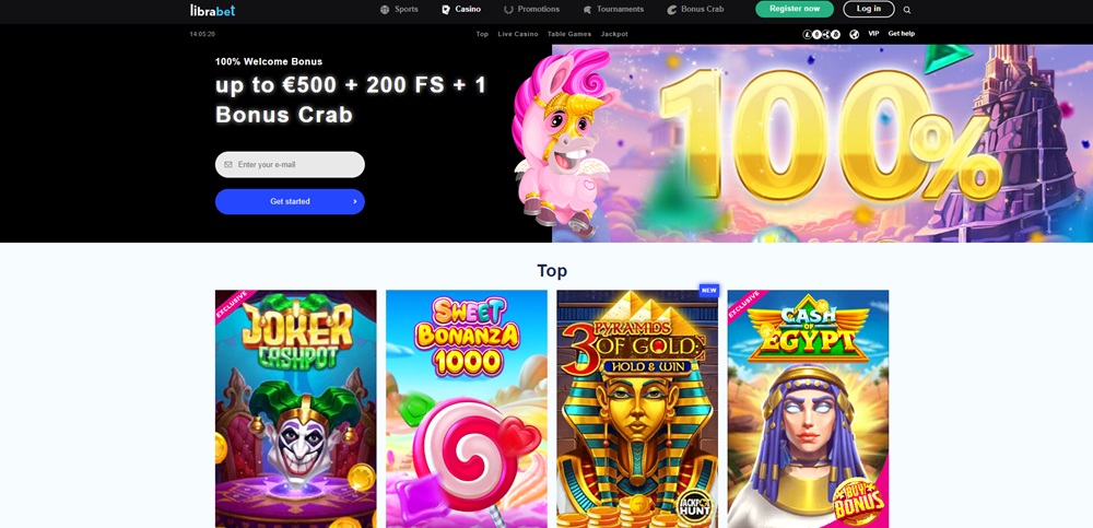 Slots in casino LibraBet