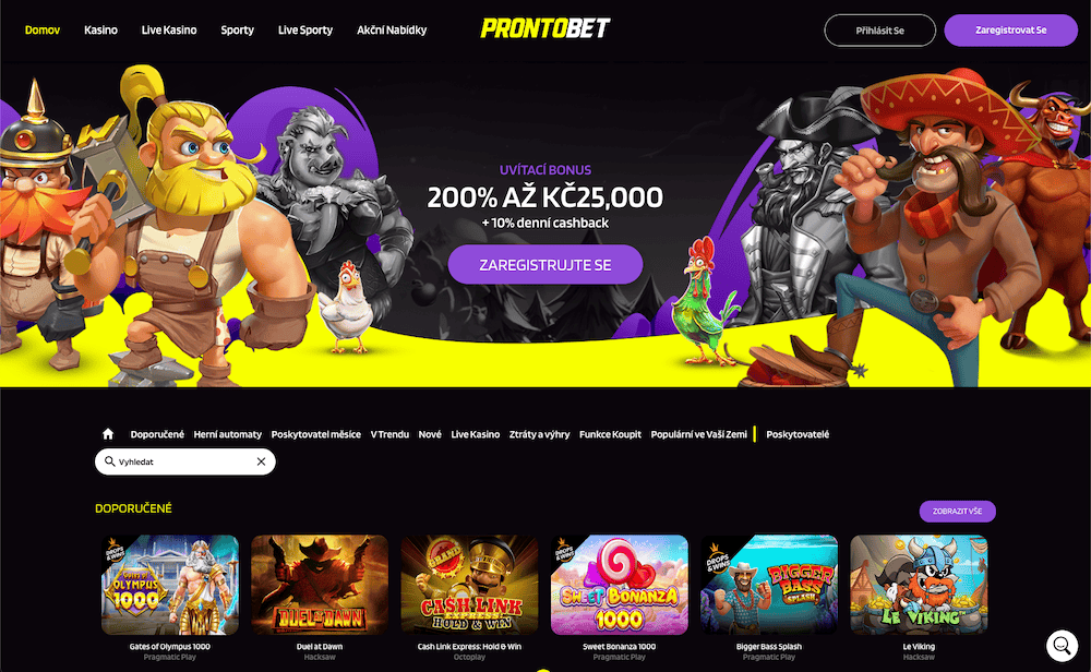 Prontobet casino