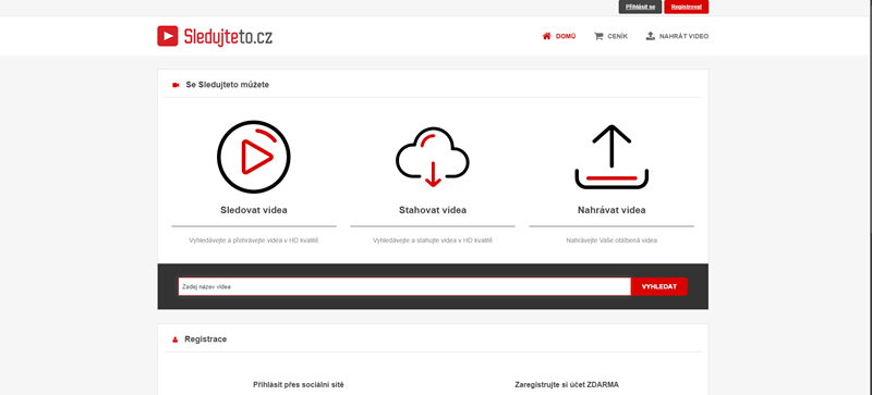 Sledujteto úvodní strana